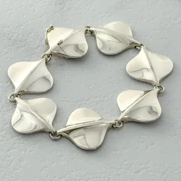 GEORG JENSEN 팔찌 176 링크 실버 925