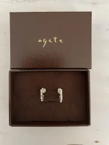 agete 아가트 실버 귀걸이