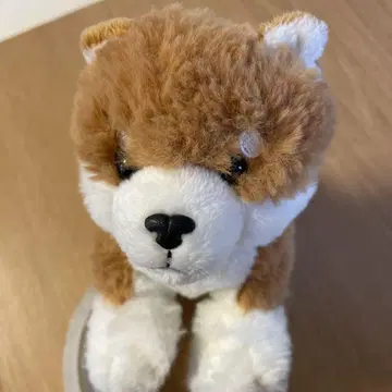 아키타견 봉제 인형 아키타 자수 장식