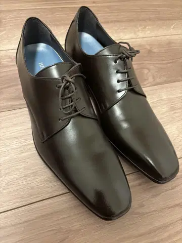 새상품급 BENIR 웨딩 신발 남성용 26.0cm 다크 브라운