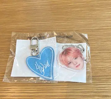 treasure 요시 popup 가챠 아크링 키링 얼굴 하트