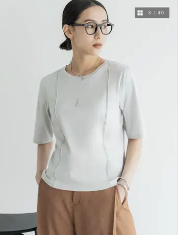 새상품 크루레 상의