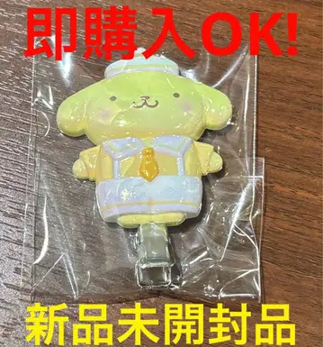 산리오 세일러 카라 디자인 시크릿 앞머리 클립 폼폼푸딩
