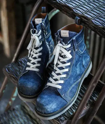 glamb slinky denim boots 그램 슬링키 데님 부츠
