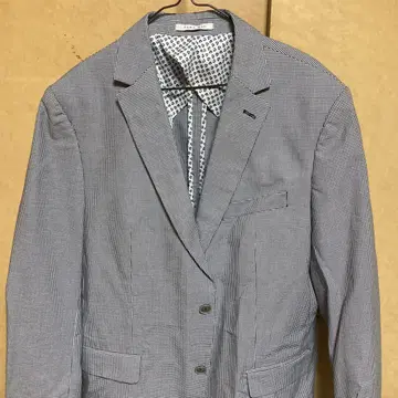 ZARA MAN 체크 무늬 테일러드 자켓 미사용 새상품