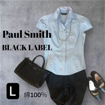 폴스미스 BLACK LABEL 반팔 셔츠 L 면100%