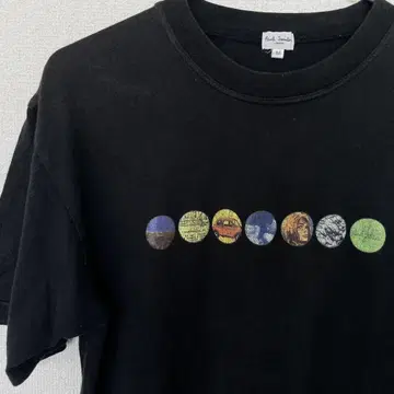 블랙 티셔츠 M 폴 스미스 폴스미스 구제 의류