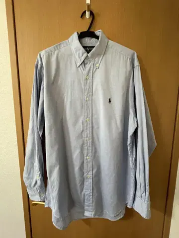 Ralph Lauren Yarmouth 긴팔 셔츠 라이트 블루