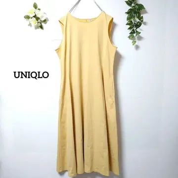 유니클로 슬리브리스 원피스 3XL 빅 사이즈