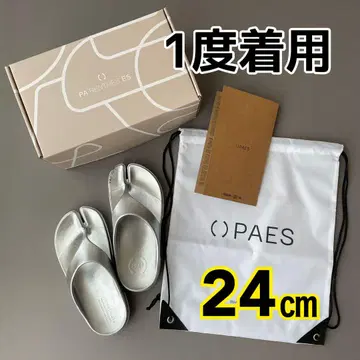 [ 실버 ] 페이즈 PAES FLIPFLOP 샌들 타비 여성용