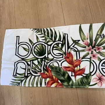 back number 타월 dome tour 2018