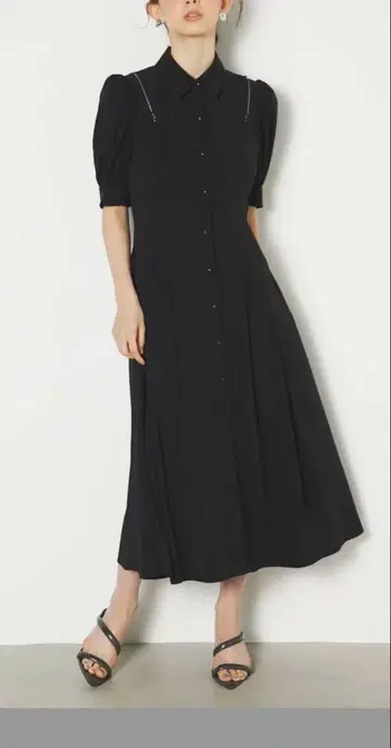 체인 뷔스티에 콤비 플레어 라인