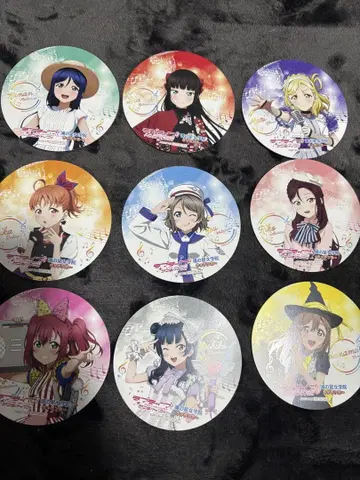 Aqours 솔로 콘 의상 코스터 묶음 판매