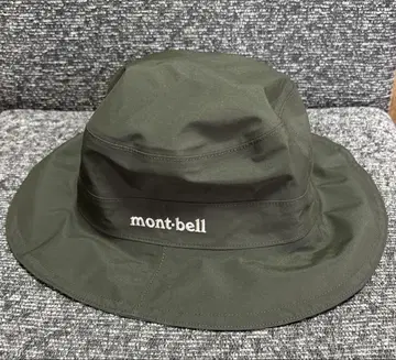 미사용품 mont-bell GORE-TEX 메도우 햇 남성용 다크 그린