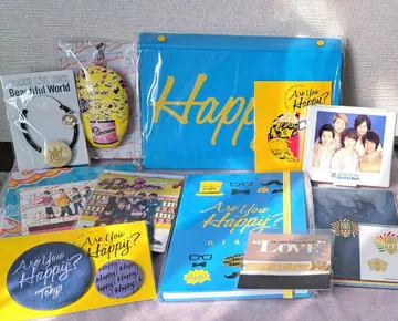 아라시 Are You Happy? 등 굿즈 세트 ARASHI