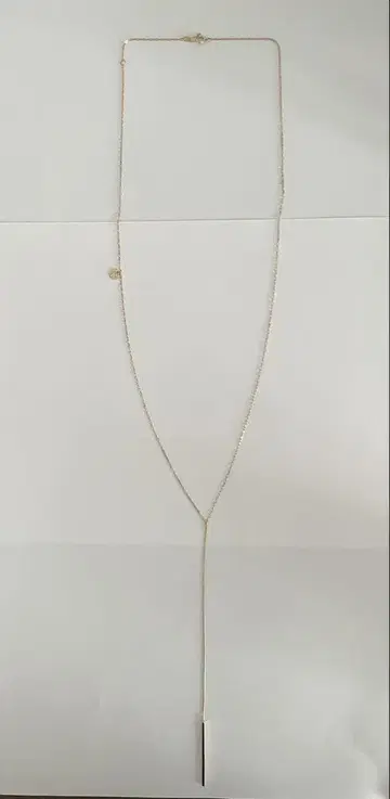 스타 주얼리 K10 롱 목걸이 Y자
