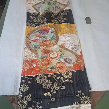 후리소데 다색 꽃무늬