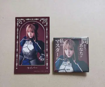 뮤지컬 Fate/Zero 스티커, 캔뱃지/세이버(아키노 유카)
