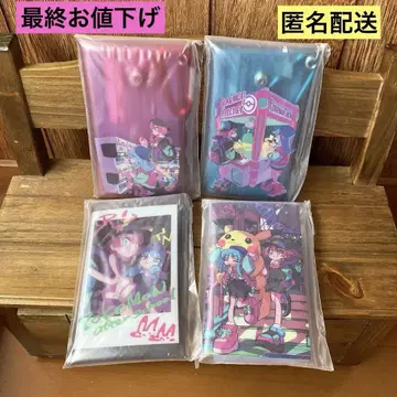 포켓몬 애프터 스쿨 남코 카라비너 포함 미니 클리어 멀티 케이스 4종