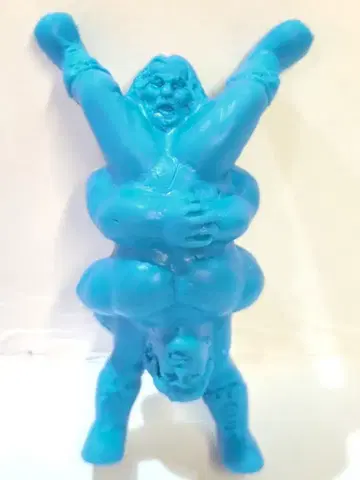 프로레슬링 필살기 파일 드라이버 파랑