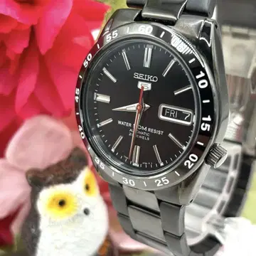 작동품 오토매틱 SEIKO 세이코5 오토매틱 백 스켈레톤 남성용 미품