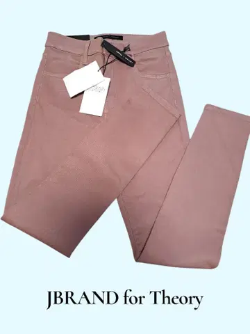 JBRAND for Theory 핑크 스키니 청바지 택 포함 새상품