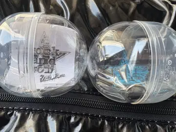 B'z UNITE 가챠가챠 폰탭 화이트 블랙 세트 새상품