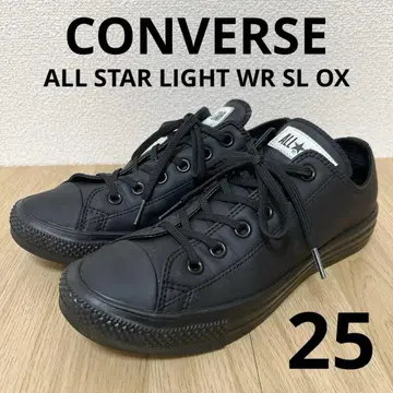컨버스 올스타 라이트 WR SL OX 블랙(25cm) 블랙