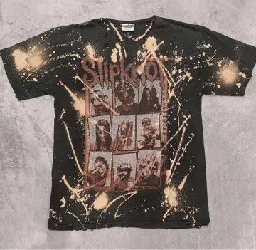 00s Hanes slipknot 밴딩 티셔츠 빈티지