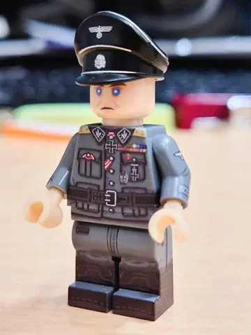 레어 SS 상급대장 쿠르트 다루게 독일 레고 호환 ww2