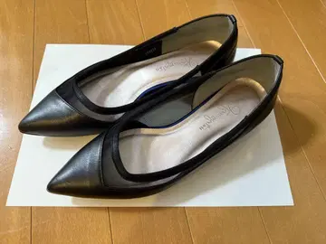 긴자 카네마츠 펌프스 블랙 23.5cm