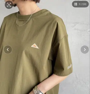 [KELTY/켈티] 숏 슬리브 나일론 티셔츠