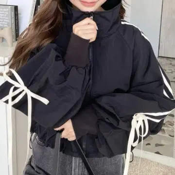 moment+ 집업 블루종 블랙
