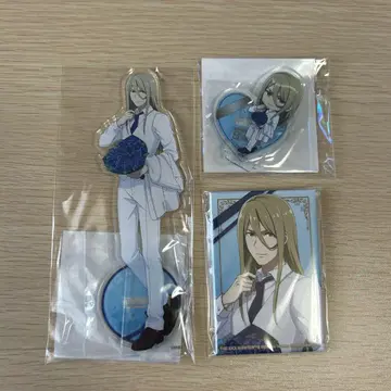 아이돌 마스터 SideM 제비뽑기당 코론 크리스 아크릴 스탠드 캔뱃지