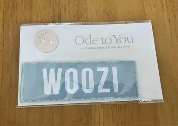 SEVENTEEN WOOZI 네임 와펜