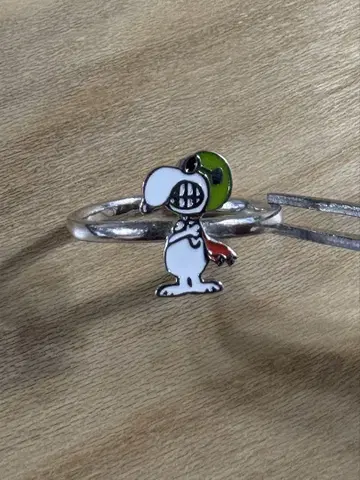 스누피 반지