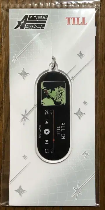 ALIEN STAGE 음악 플레이어풍 아크릴 키링 틸