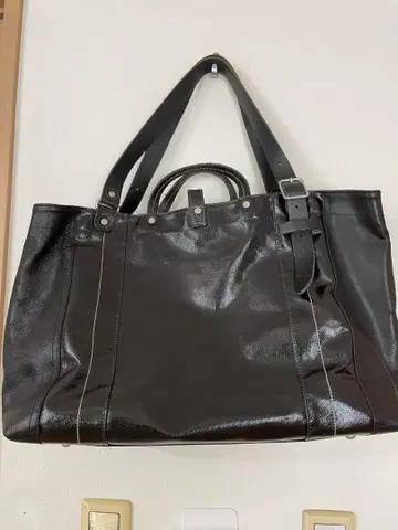 DOUBLES 가방 블랙 빅 사이즈