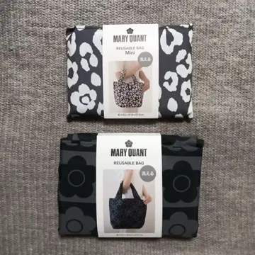 2개 MARY QUANT 마리 콴토 에코백