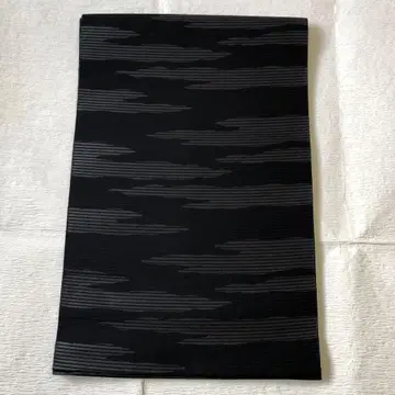 여름 오비 블랙 상복용 홑옷 오비 나고야 오비 블랙