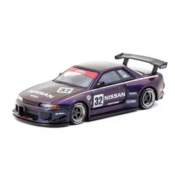 1/64 보라색 R32 스카이라인 와이드 바디 터맥 (Y281)