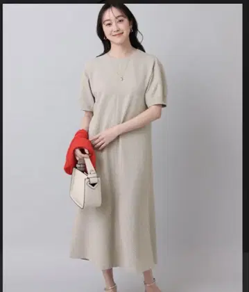 미사용 새상품 언타이틀 플레어 맥시 원피스