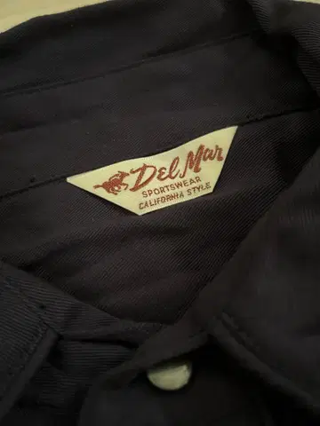 DELMAR 스포츠 웨어 웨스턴 셔츠