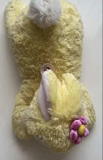 토끼 봉제 인형 옐로우 컬러