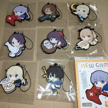 NEW GAME! 피타코레 러버 스트랩 전 8종