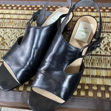 enchanted 엣지 샌들 EU38 (24.0cm 정도) 블랙