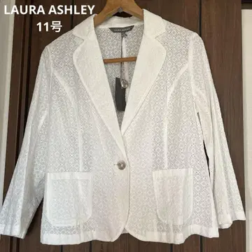 LAURA ASHLEY 화이트 자켓 사이즈 11