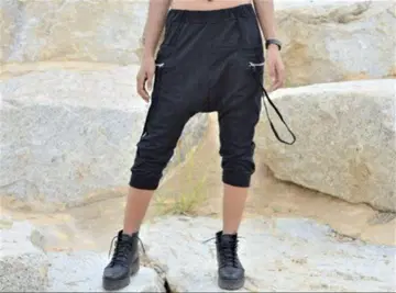 새상품 사루엘 팬츠 블랙