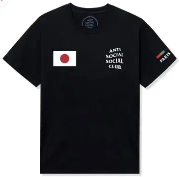 ANTI SOCIAL SOCIAL CLUB 블랙 T셔츠 2024