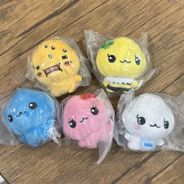 물방울 봉제 인형 5종 컴프 가챠가챠
